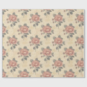 Papier Cadeau The essence of blooming grace pattern (Plat)