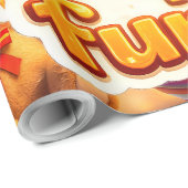 Papier Cadeau The golden toybox premium wrapping wrap (Coin rond)