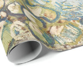 Papier Cadeau The Large Plane Trees By Vincent Van Gogh (Coin rond)