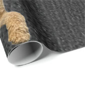Papier Cadeau The Obstinate Airedale Wrapping Paper (Coin rond)