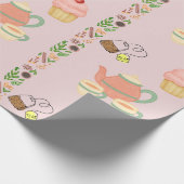 Papier Cadeau Thé Party (Coin)