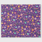 Papier Cadeau Thé Party Anniversaire Mariage Floral de Pâques Pr (Plat)