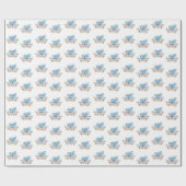 Papier Cadeau Thé Party Shower de Mariage (Plat)