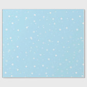 Papier Cadeau the perfect blue Christmas wrapping paper (Plat)