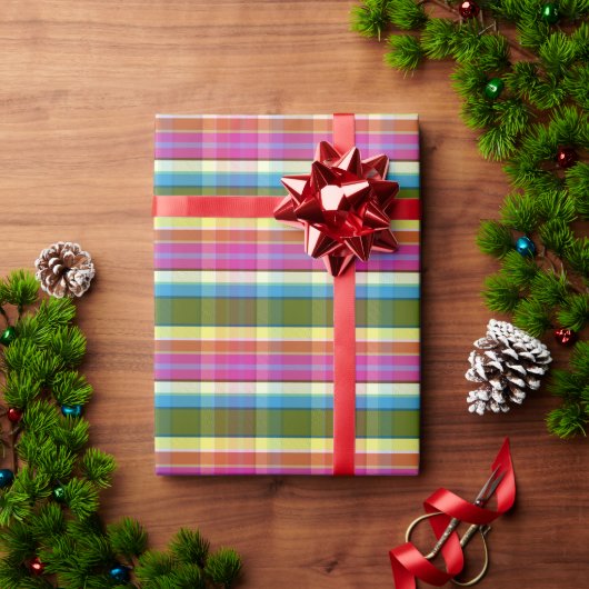Papier Cadeau Thé Temps Plaid TFT (Cadeau de vacances)