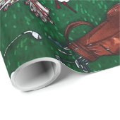 Papier Cadeau The Time Golf (Coin rond)