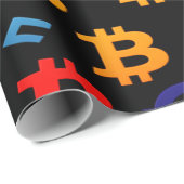 Papier Cadeau The Trader Dream Collection Bougies de graphique (Coin rond)