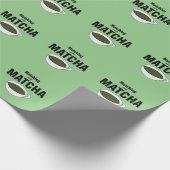 Papier Cadeau Thé vert Matcha (Coin)