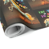 Papier Cadeau The Year To Shine (Coin rond)