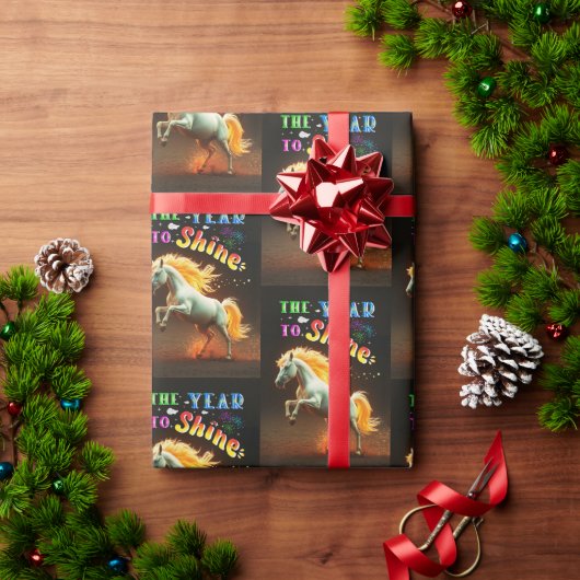 Papier Cadeau The Year To Shine (Cadeau de vacances)