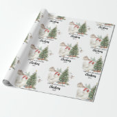 Papier Cadeau The Year We Added Chickens Custom Raising Chickens (Déroulé)