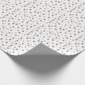 Papier Cadeau Thème animal assisté (Coin)