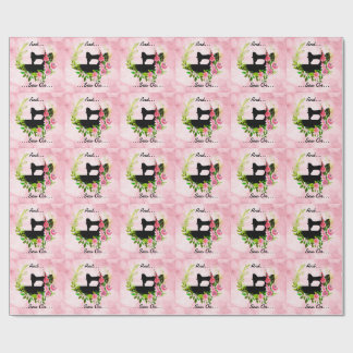 Papier Cadeau Thème d'artisanat de couture de machine à coudre v
