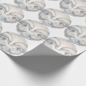 Papier Cadeau Thème Dauphin mariage (Coin)
