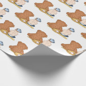 Papier Cadeau Thème De Baseball Lil' Slugger (Coin)