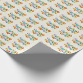 Papier Cadeau Thème de fête d'anniversaire musique pop coréenne (Coin)