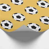 Papier Cadeau Thème de football (Coin)
