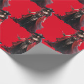 Papier Cadeau thème de la fête d'anniversaire des filles pirates (Coin)