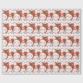 Papier Cadeau Thème de la fête du Canada (Plat)