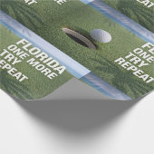 Papier Cadeau Thème Golf Floride (Coin)