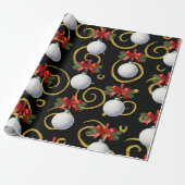Papier Cadeau Thème Golf Noël  (Déroulé)