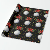 Papier Cadeau Thème Golf Noël (Déroulé)