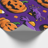 Papier Cadeau Thème Halloween (Coin)