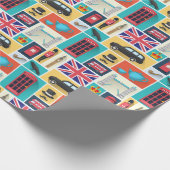 Papier Cadeau Thème Londres (Coin)