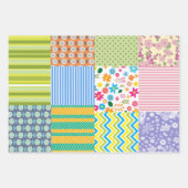 Papier Cadeau Thème Motif de couture de la surface de la feuille (Devant 2)
