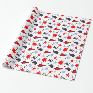 Papier Cadeau Thème nautique #2