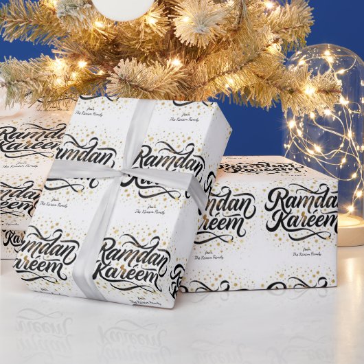papier cadeau thème Ramadan Kareem pour célébratio (Vacances)