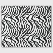 Papier Cadeau Thème safari zebra poster de animal (Plat)
