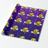 Papier Cadeau Thème Souris Mignon Charmant Vibrant (Déroulé)