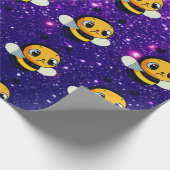 Papier Cadeau Thème Souris Mignon Charmant Vibrant (Coin)