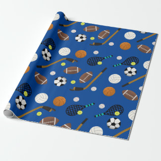 Papier Cadeau Thème sportif
