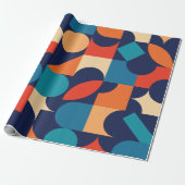 Papier Cadeau Thème vintage (Déroulé)