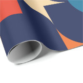 Papier Cadeau Thème vintage (Coin rond)