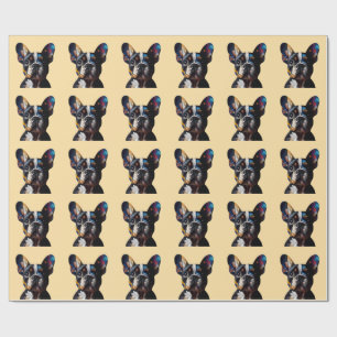 Papier Cadeau Théorie des couleurs Frenchie
