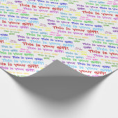 Papier Cadeau This is your venge - wrapping paper (Coin)