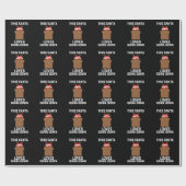 Papier Cadeau This Santa Loves Going (Plat)