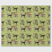 PAPIER CADEAU THISTLEBROOK STORES CHEVAUX DÉLICIEUX MARQUE (Plat)