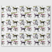 PAPIER CADEAU THISTLEBROOK STORES CHEVAUX DÉLICIEUX MARQUE WRAPP (Plat)