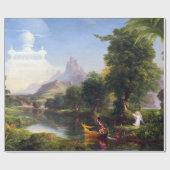 Papier Cadeau Thomas Cole La jeunesse du voyage (Plat)