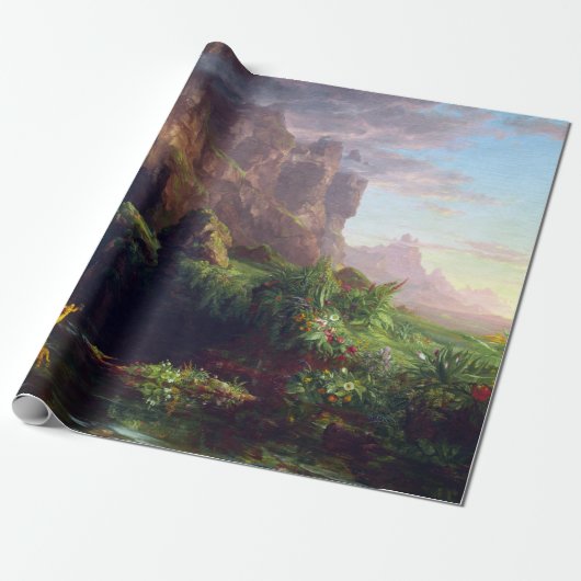 Papier Cadeau Thomas Cole Le voyage de la vie Enfance (Déroulé)