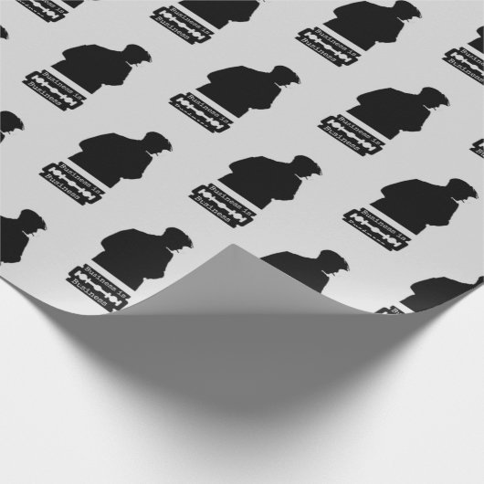 Papier Cadeau thomas shelby, bandeaux de pointe (Coin)