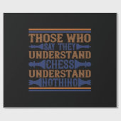 Papier Cadeau Those Who Say They Understand (Plat)