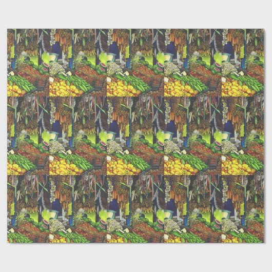 Papier Cadeau Threads communs des interactions humaines (Plat)