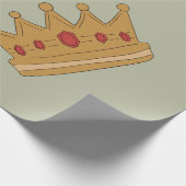 PAPIER CADEAU THREE KING CROWN WRAPPING PAPER (Coin)