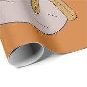 PAPIER CADEAU THREE KING CROWN WRAPPING PAPER (Coin rond)