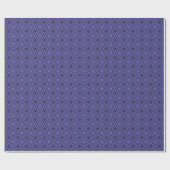 Papier Cadeau Three-Toned Purple Stars and Diamonds Geometric (Plat)